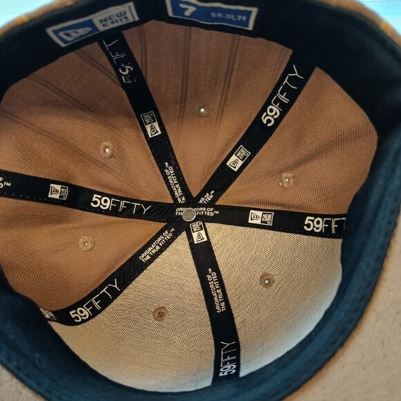 Element 59 FIFTY New Era Brown Striped Cap - Picture 4 of 4